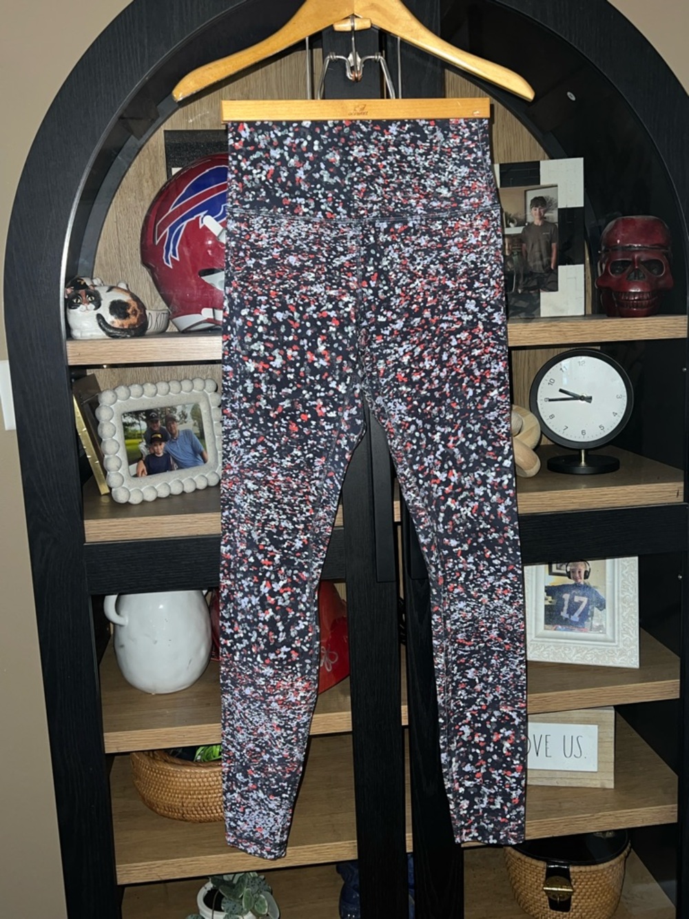 lululemon athletica Black Floral Activewear 6